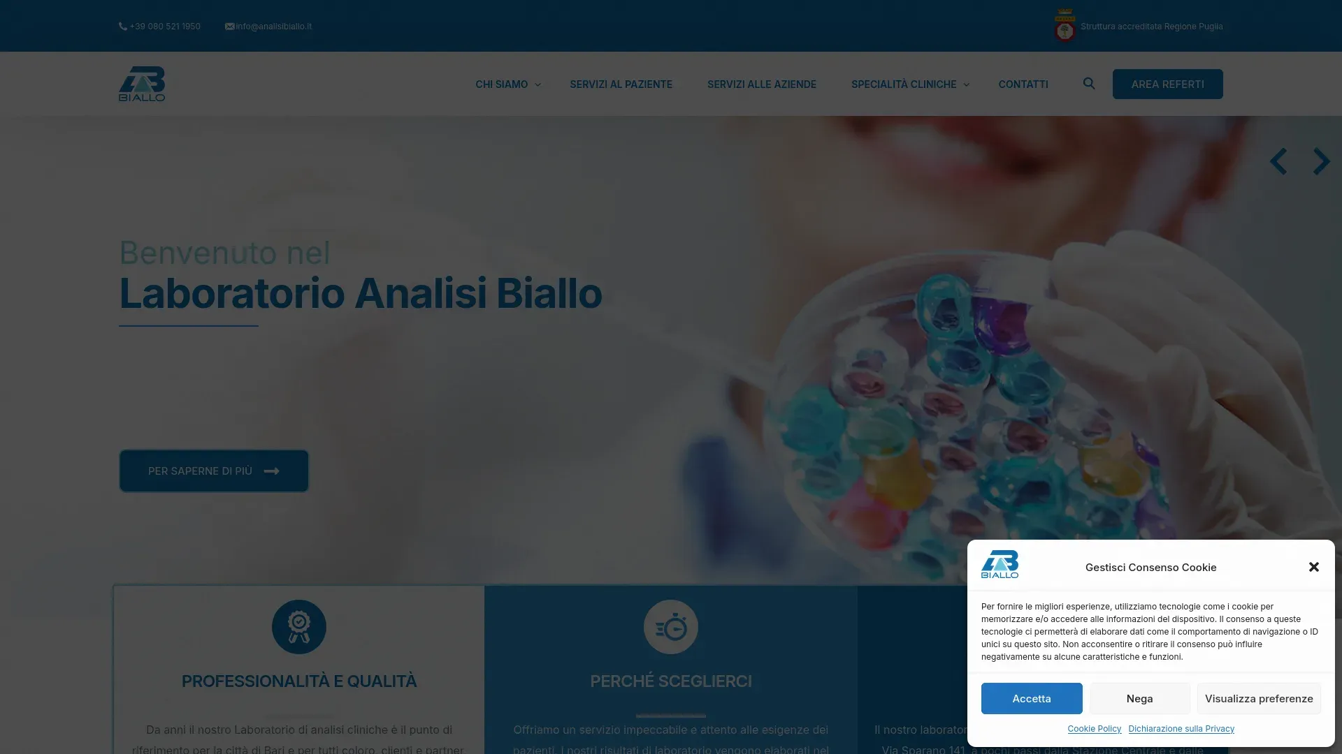 Screenshot ANALISI BIALLO
