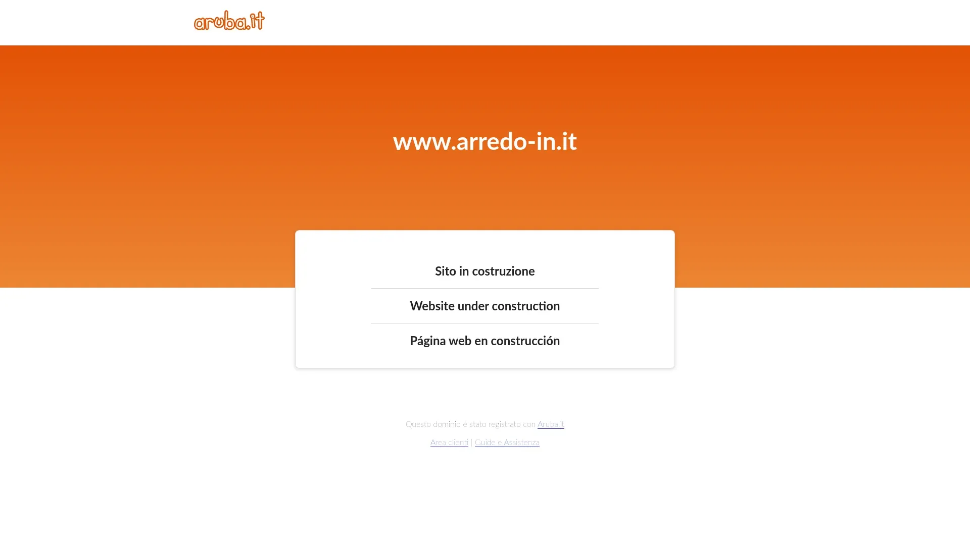 Screenshot ARREDO IN