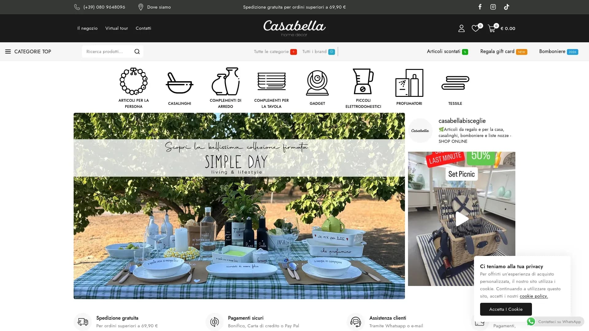 Screenshot CASABELLA