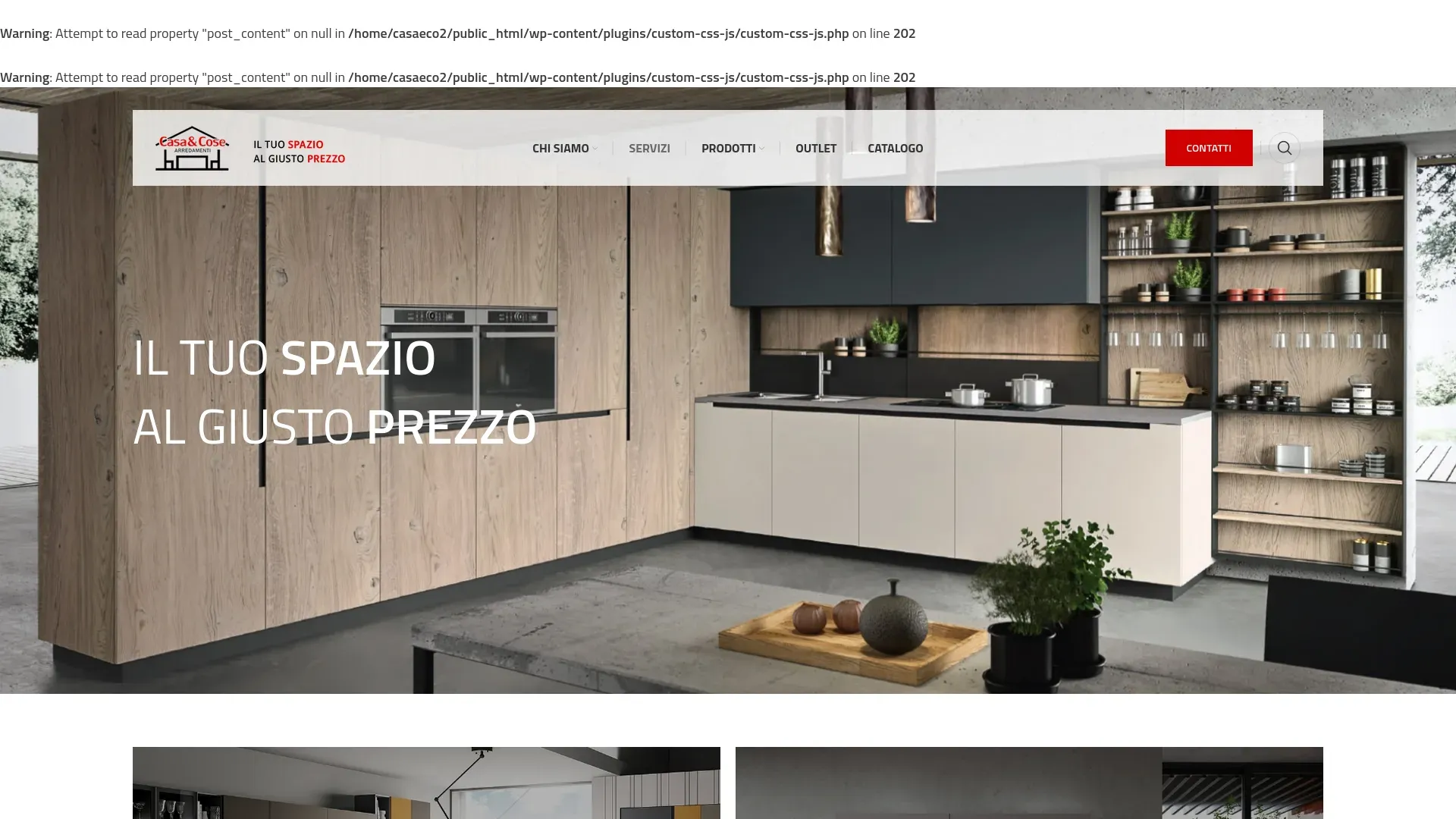 Screenshot CASA & COSE BARLETTA