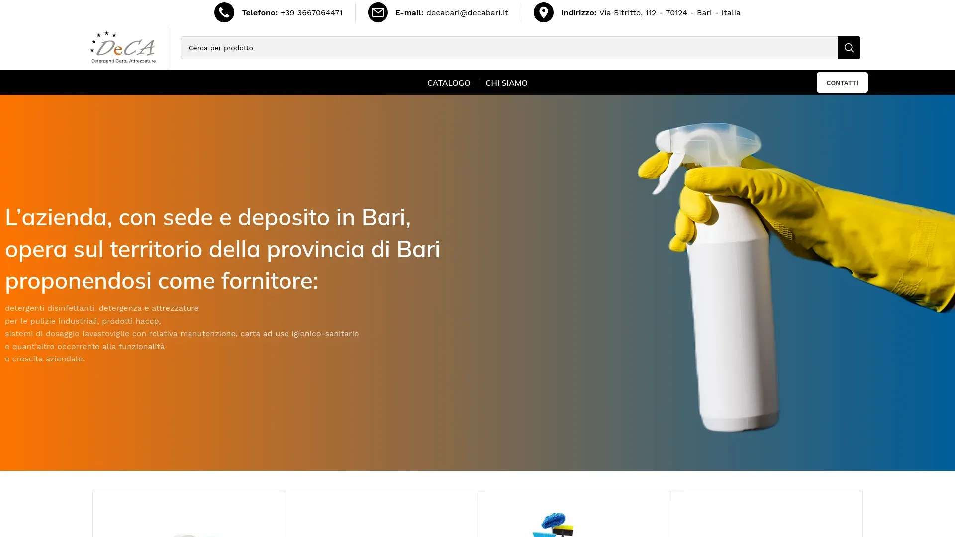 Screenshot DECA BARI