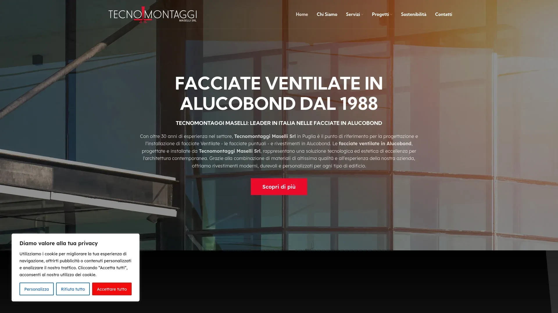 Screenshot TECNOMONTAGGI