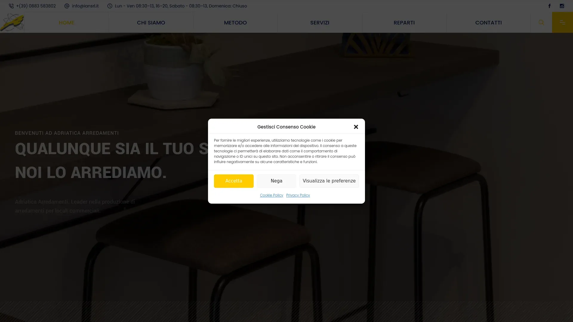 Screenshot IAN SRL