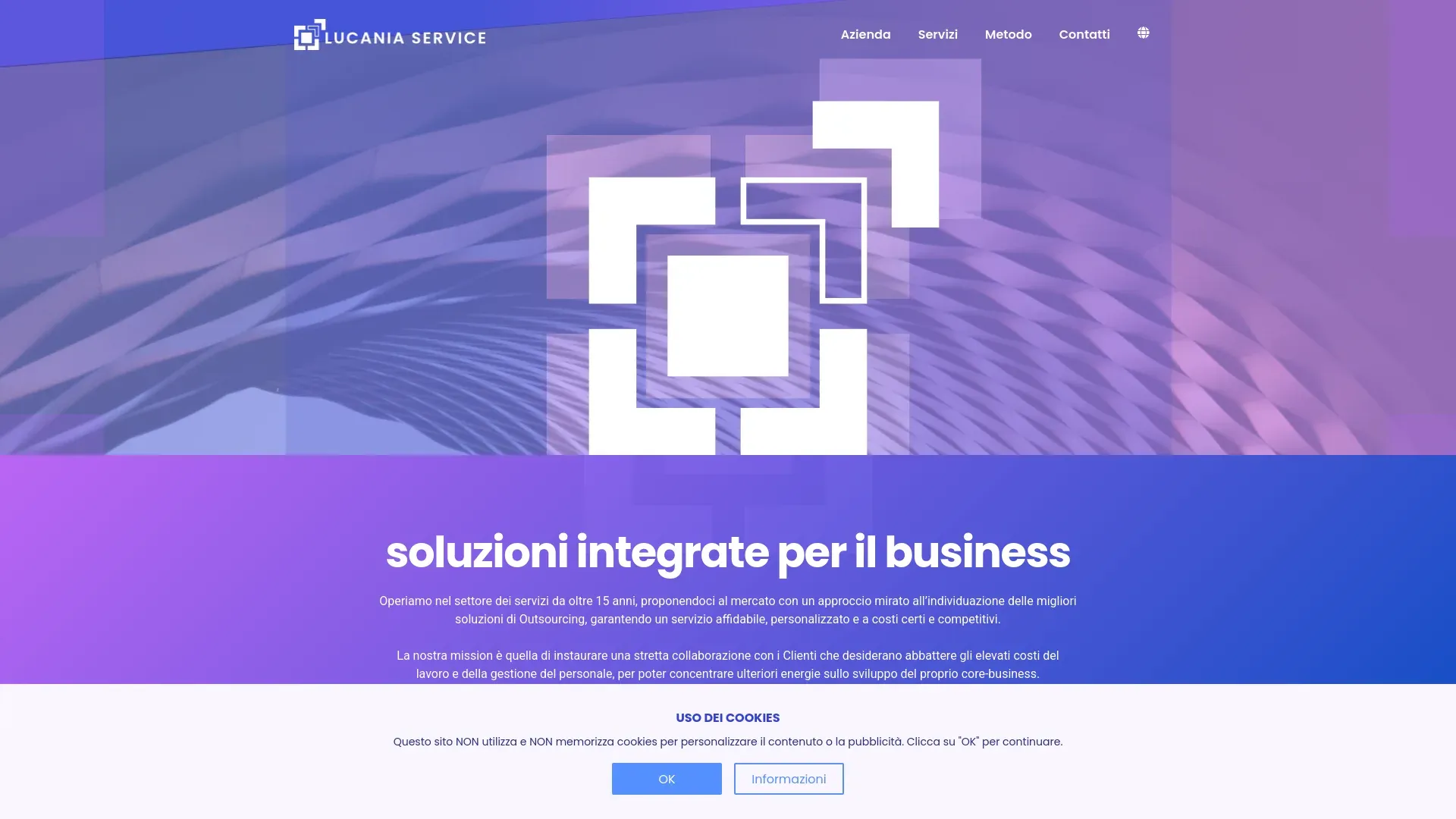 Screenshot LUCANIA SERVICE