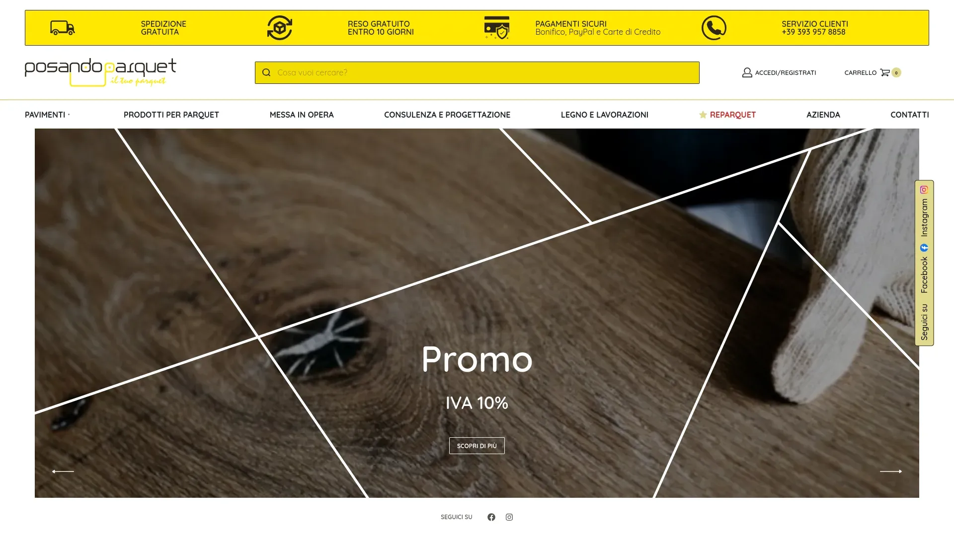 Screenshot POSANDO PARQUET