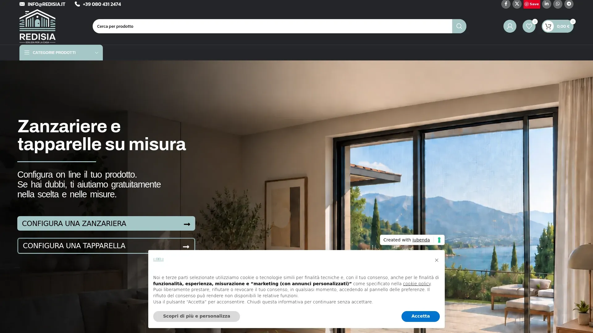 Screenshot REDISIA